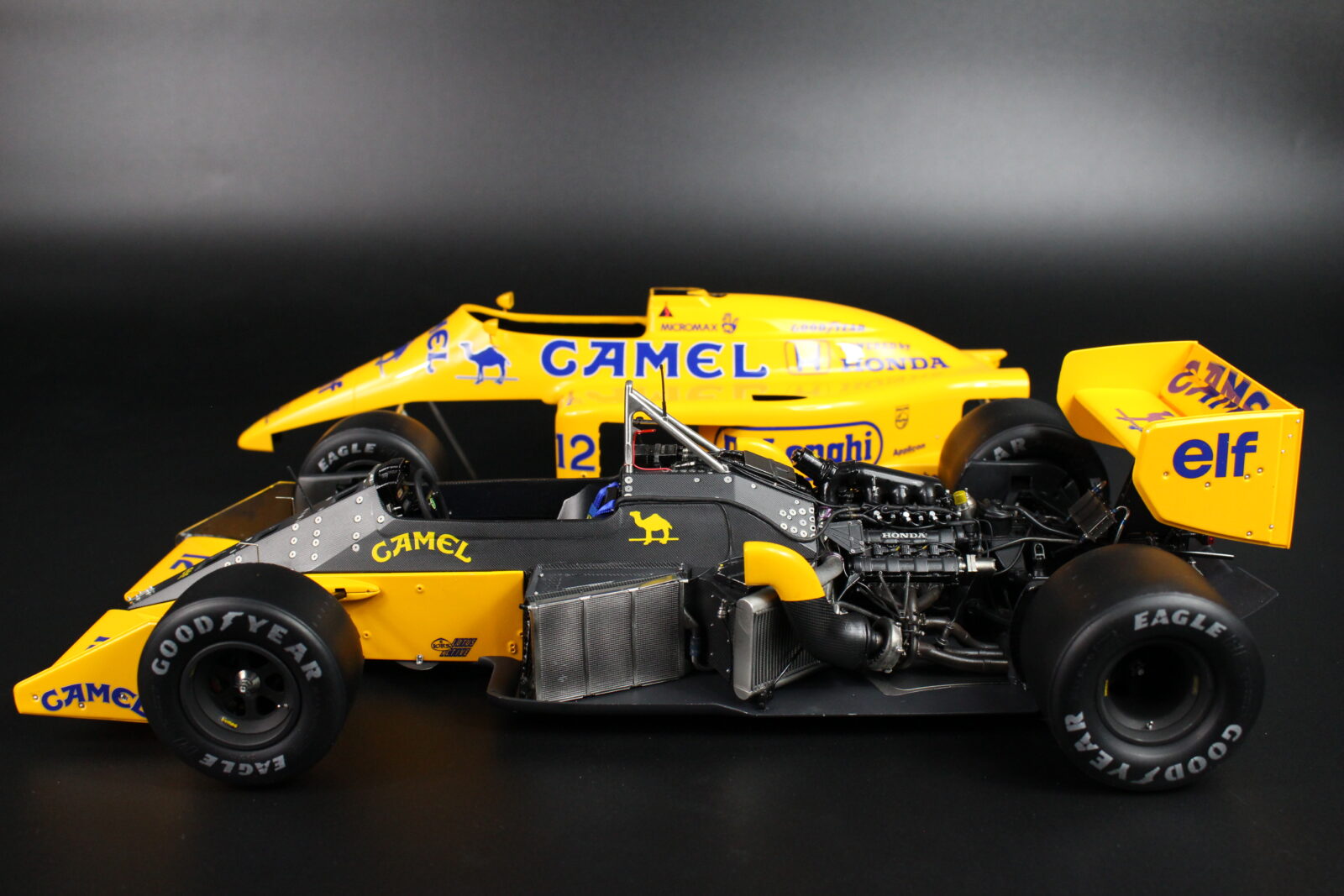 Lotus 99t Rear Gallery 【 Lotus 99T Monaco GP NO.12 A.Senna 】 | Car modeling guide