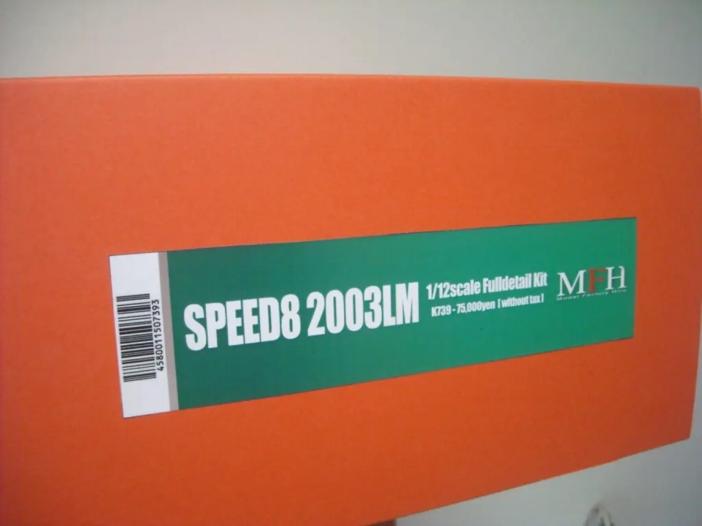 MFH 1/12 SPEED8 2003LM 製作ブログ ♯1【 開封～下地処理